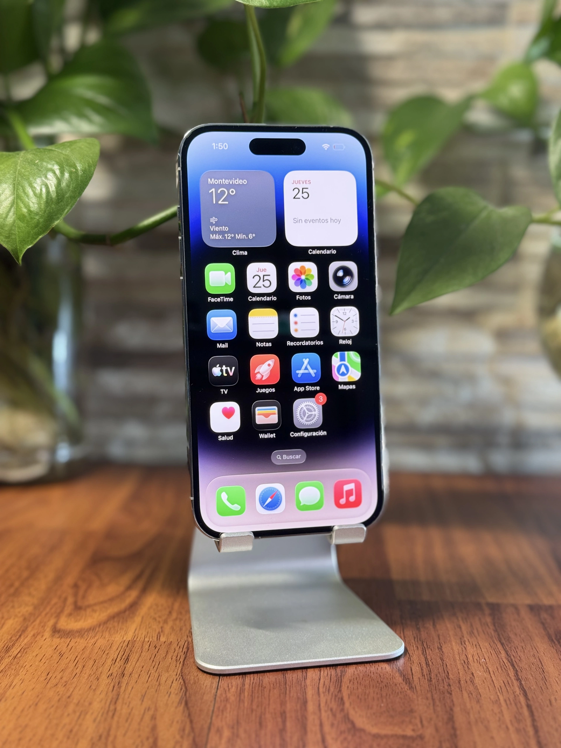 iPhone 14 Pro blanco de 256gb, vista 4