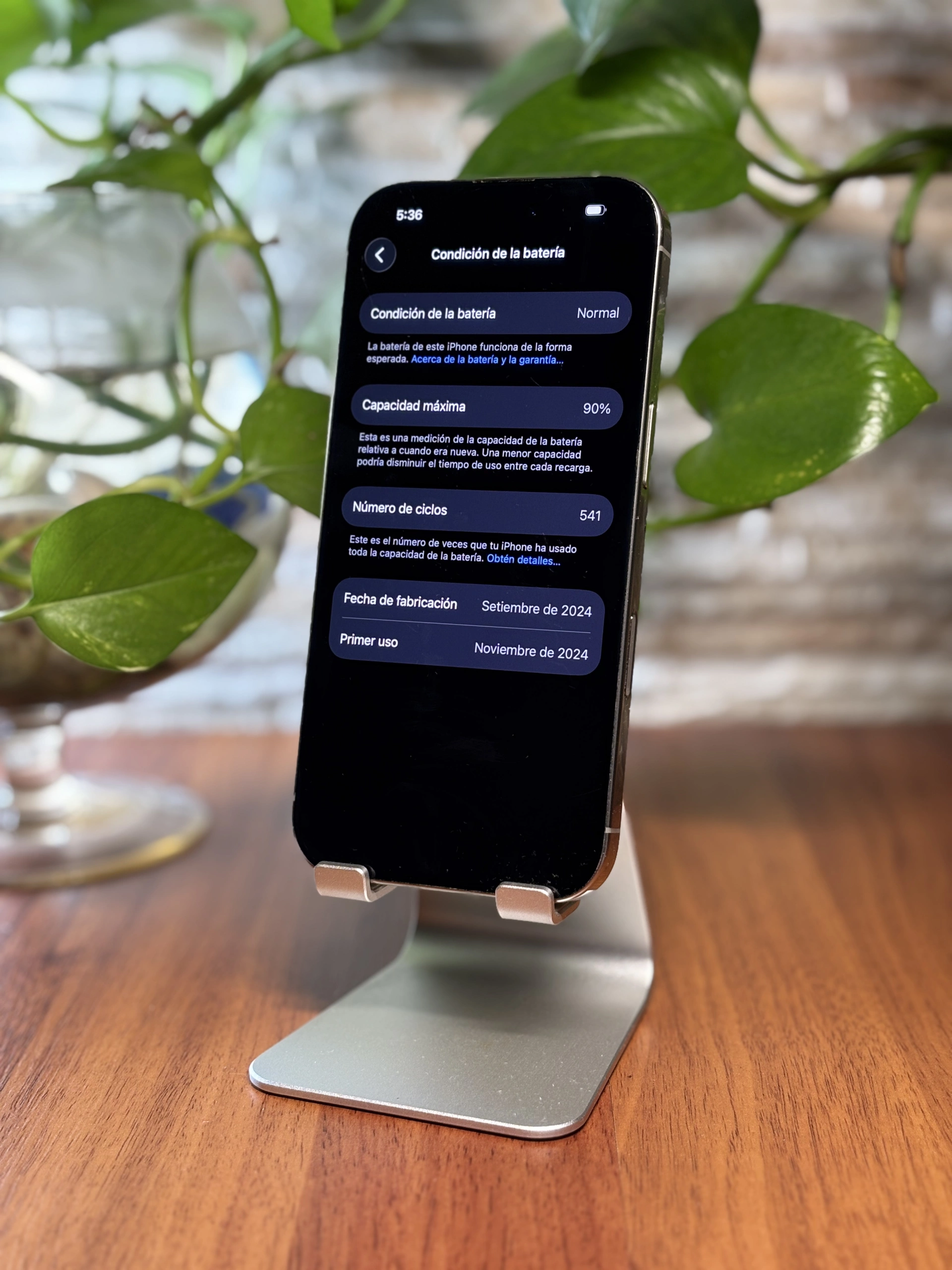 iPhone 16 Pro de 256 gb, vista 6